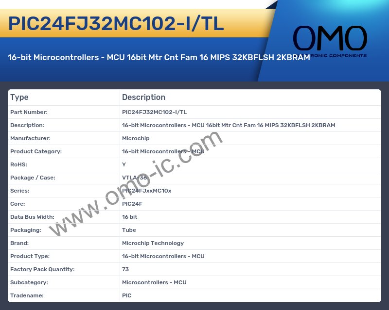 PIC24FJ32MC102-I/TL