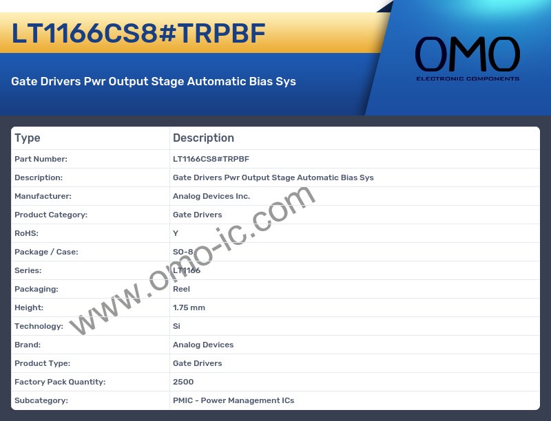 LT1166CS8#TRPBF