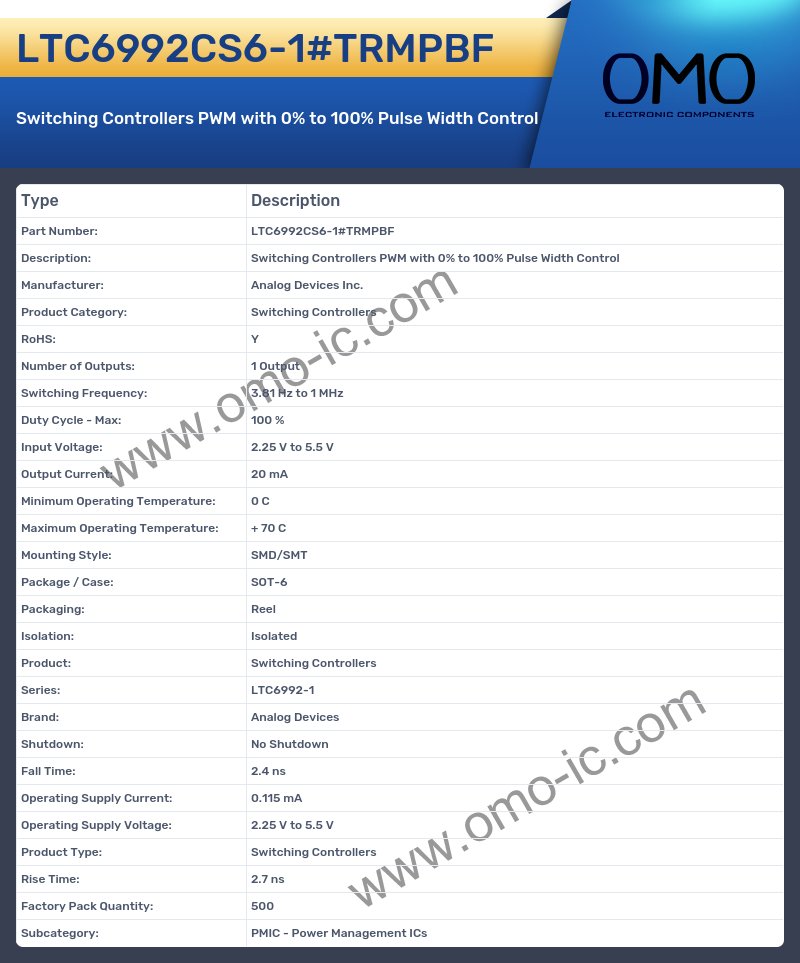 LTC6992CS6-1#TRMPBF