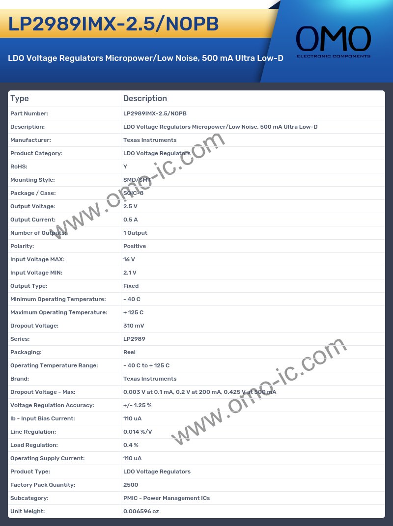 LP2989IMX-2.5/NOPB