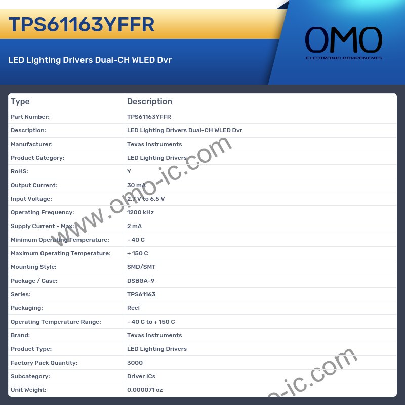 TPS61163YFFR