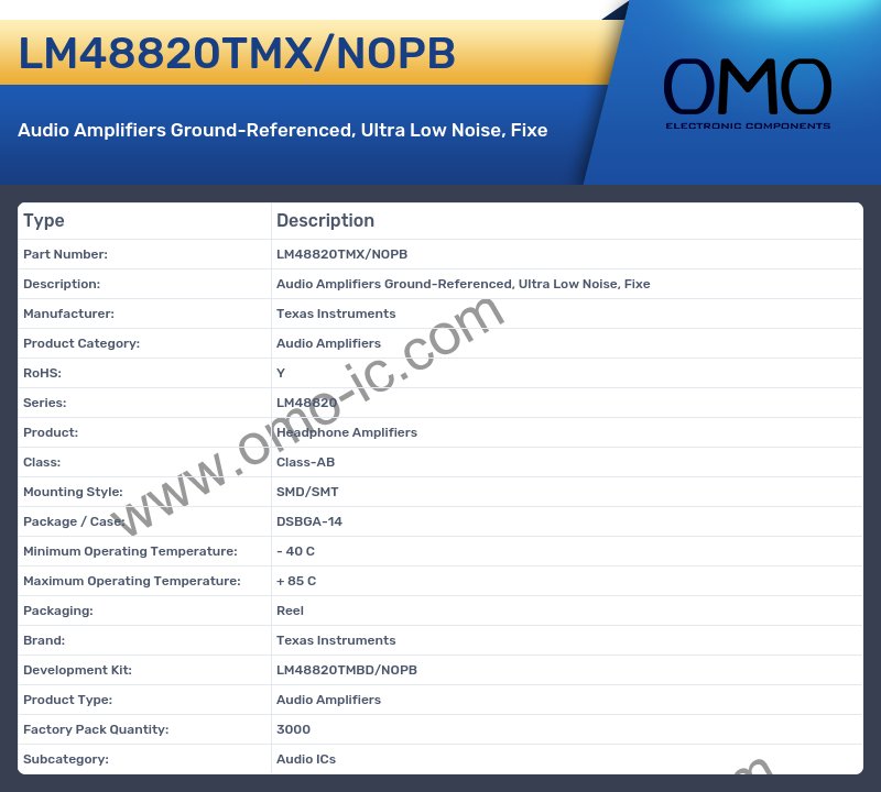 LM48820TMX/NOPB