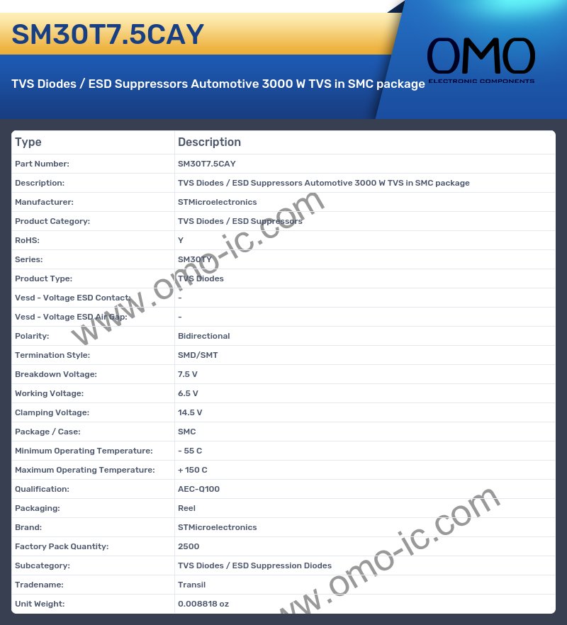 SM30T7.5CAY