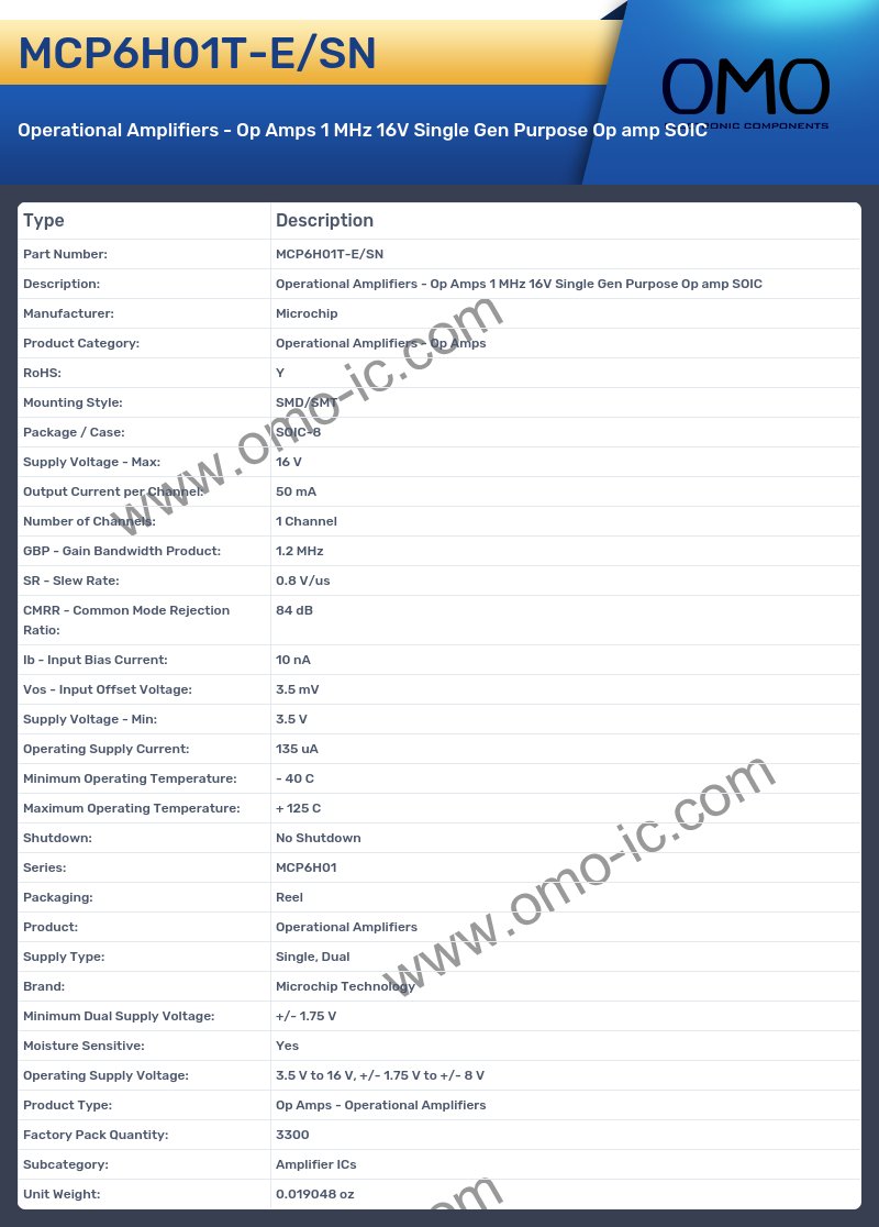 MCP6H01T-E/SN