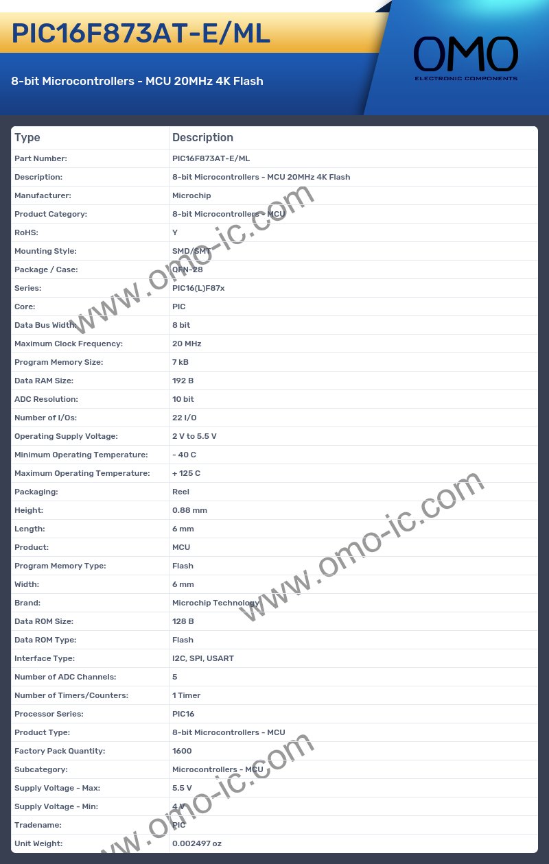 PIC16F873AT-E/ML