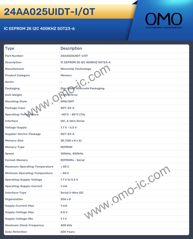 24AA025UIDT-I/OT
