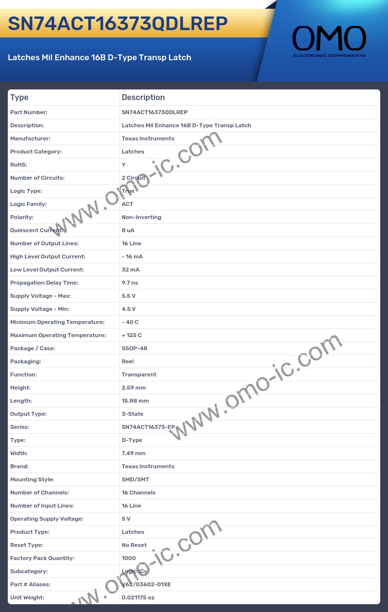 SN74ACT16373QDLREP