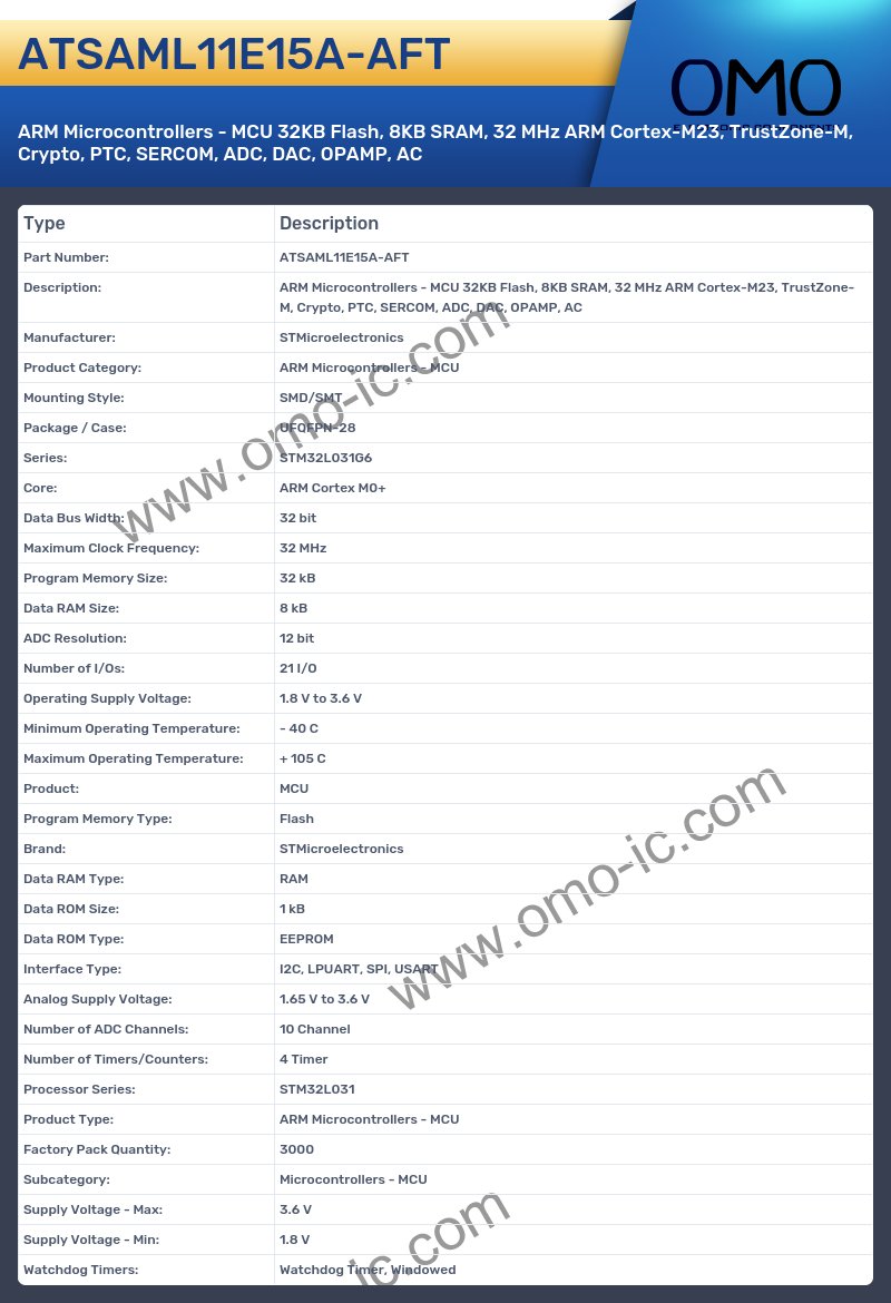 ATSAML11E15A-AFT