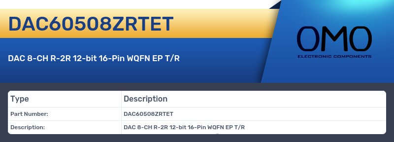 DAC60508ZRTET