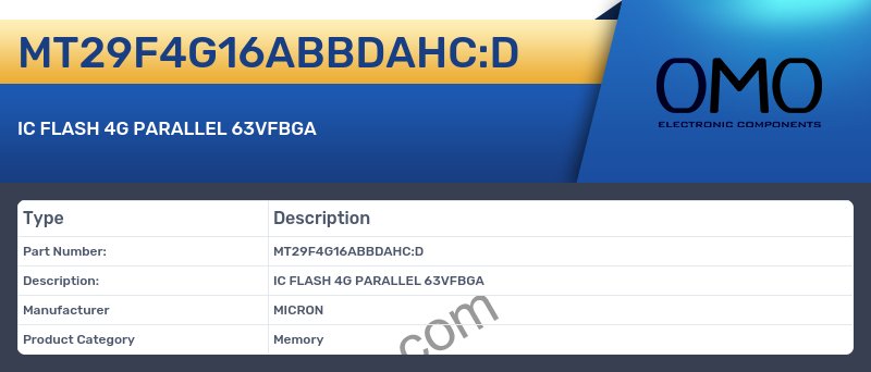 MT29F4G16ABBDAHC:D