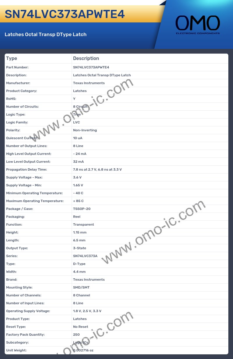 SN74LVC373APWTE4