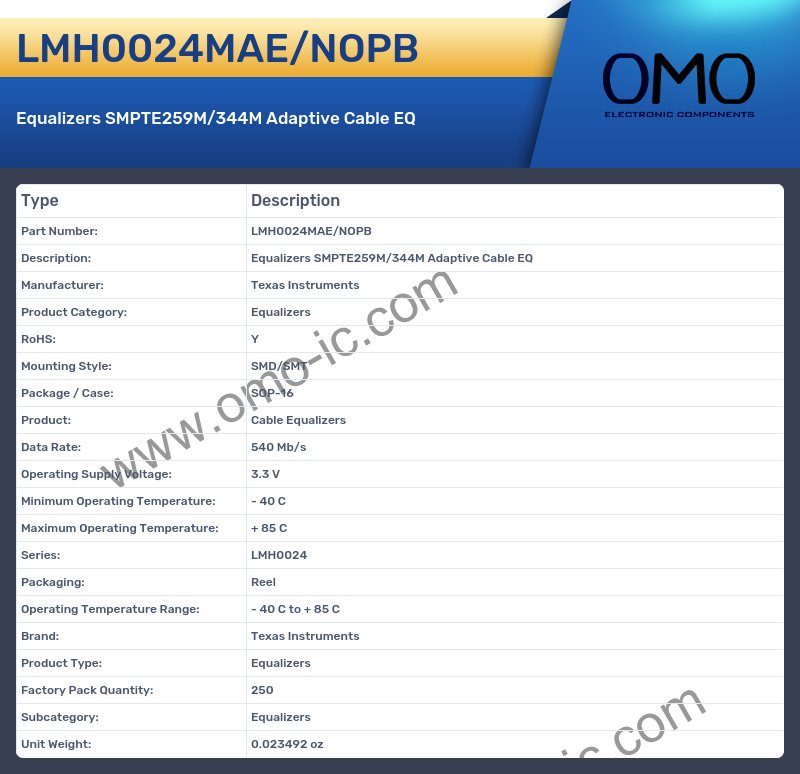 LMH0024MAE/NOPB