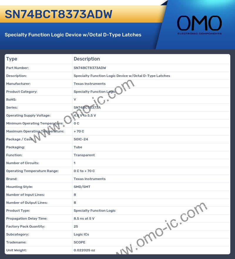 SN74BCT8373ADW