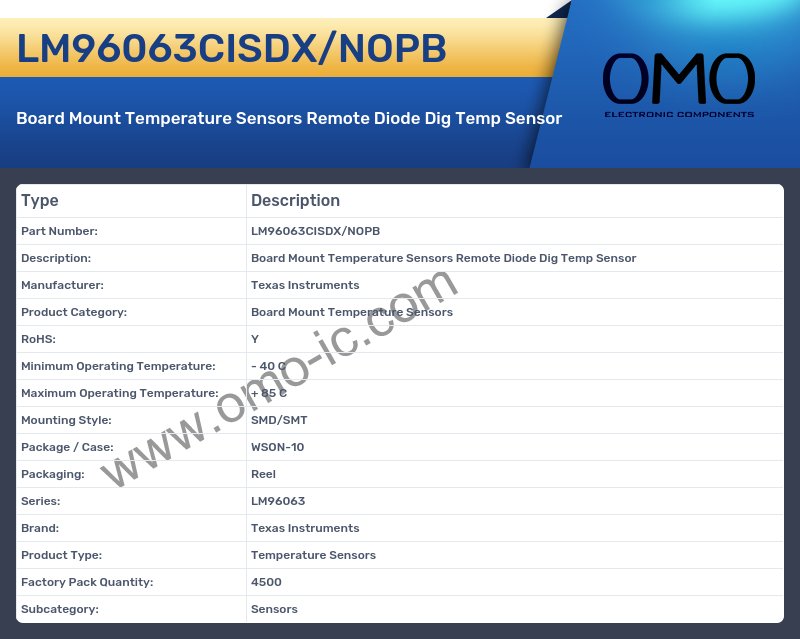 LM96063CISDX/NOPB
