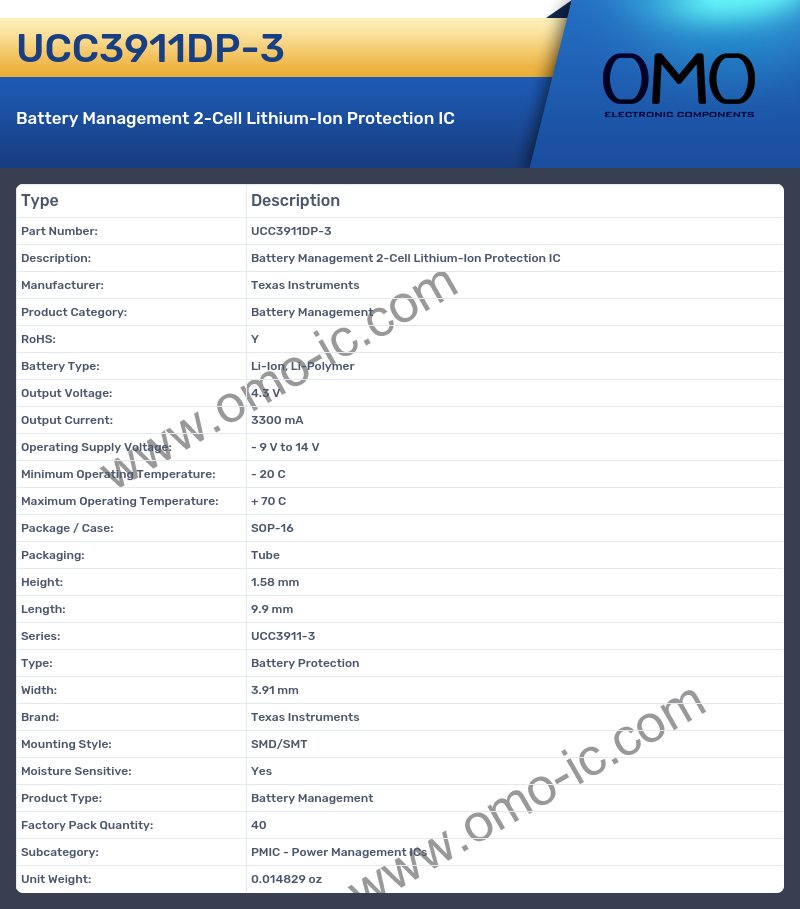 UCC3911DP-3