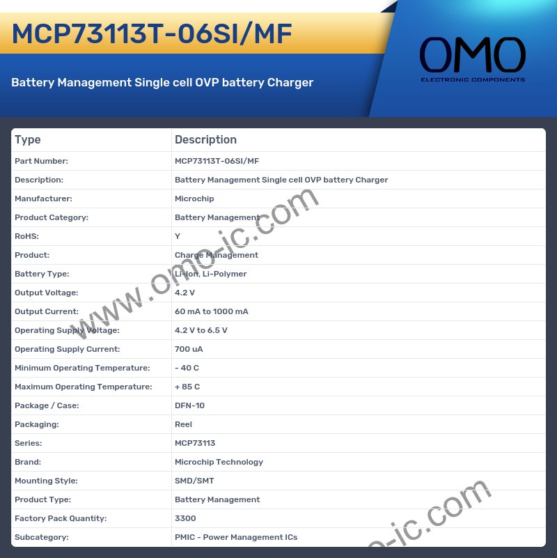 MCP73113T-06SI/MF