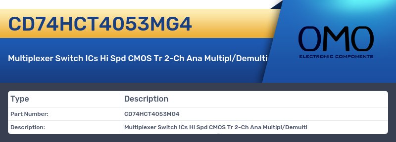 CD74HCT4053MG4