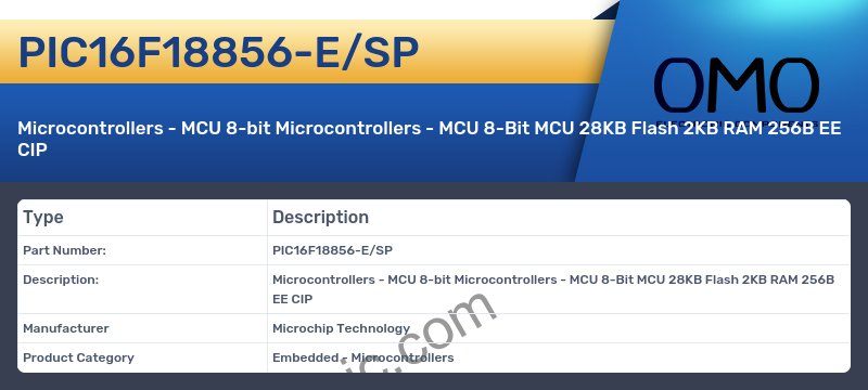 PIC16F18856-E/SP