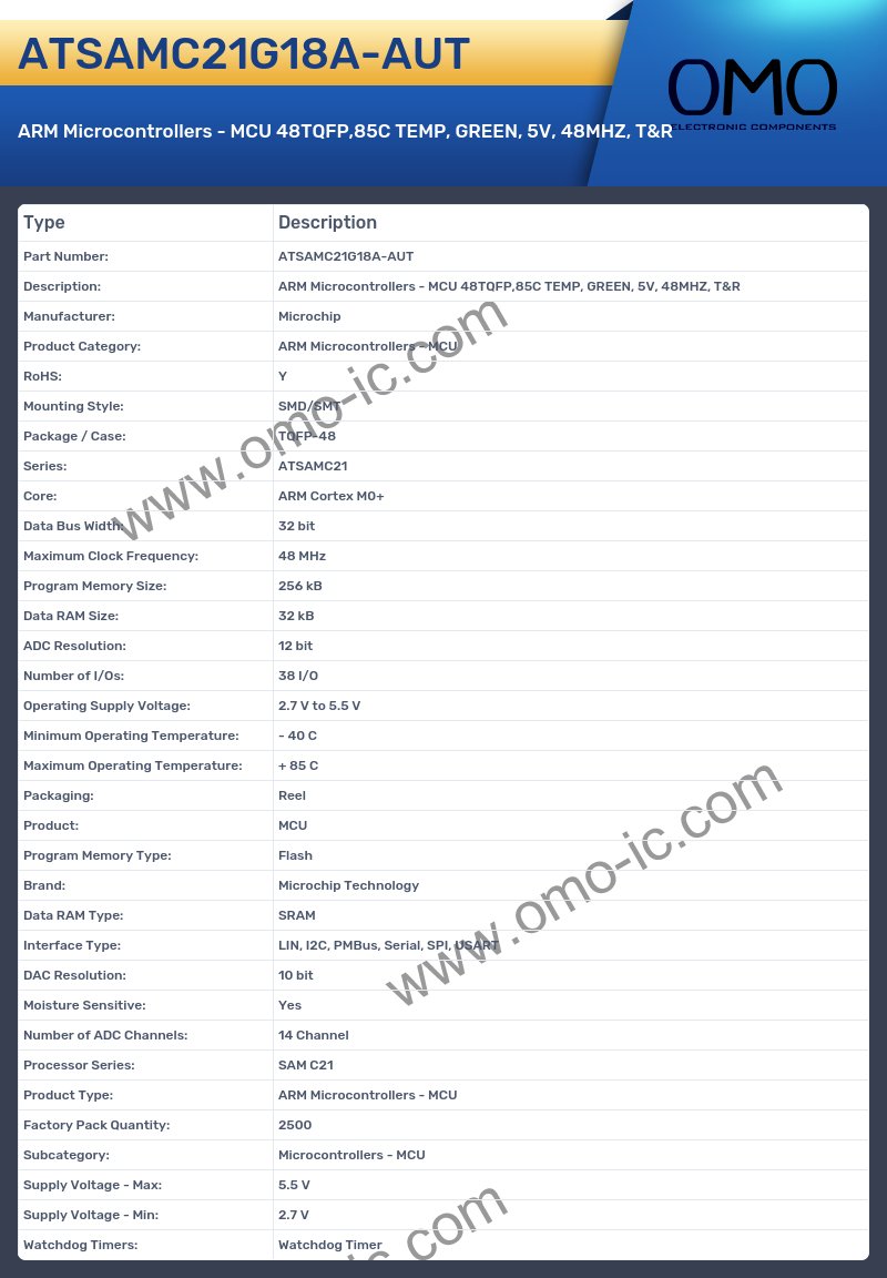 ATSAMC21G18A-AUT