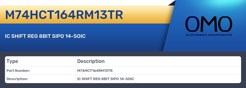 M74HCT164RM13TR