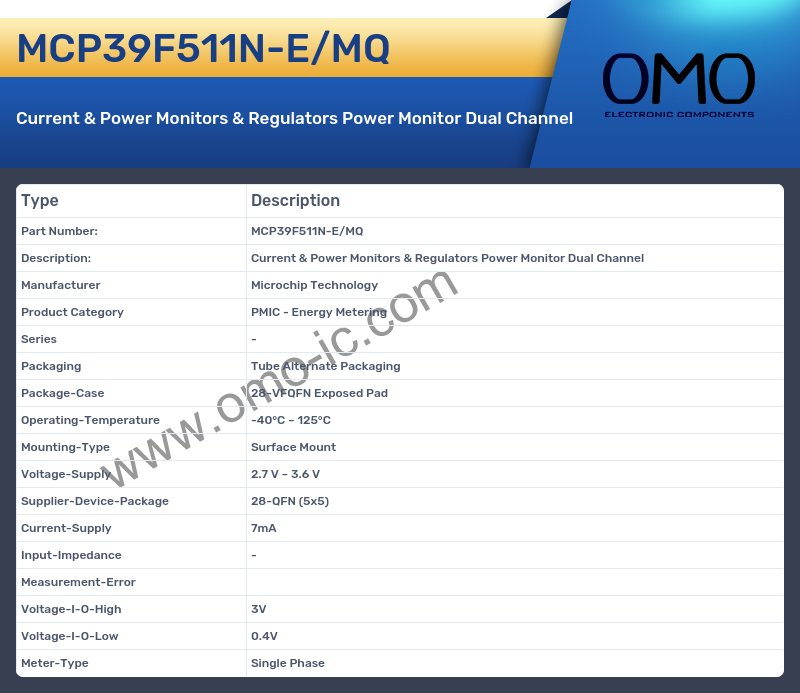MCP39F511N-E/MQ
