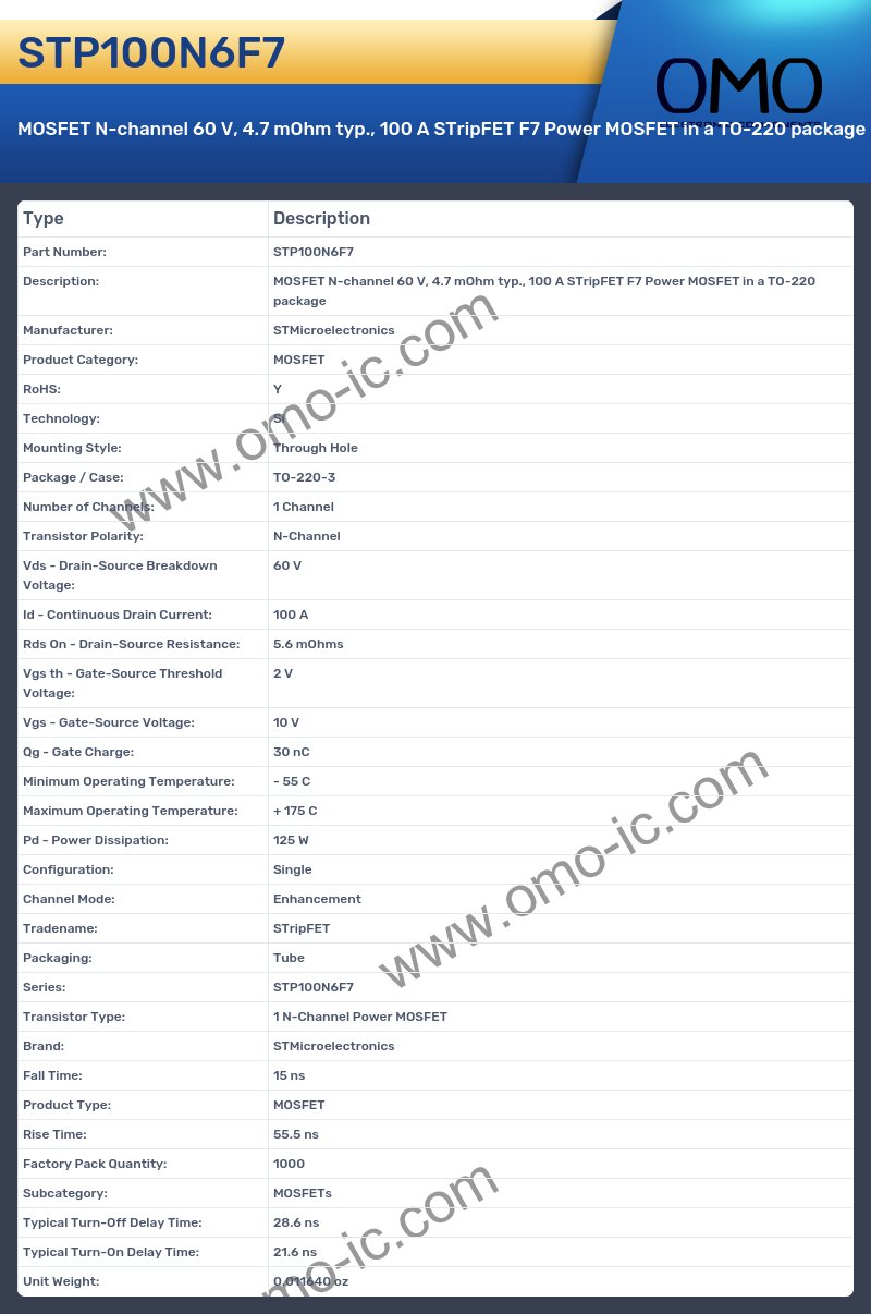 STP100N6F7