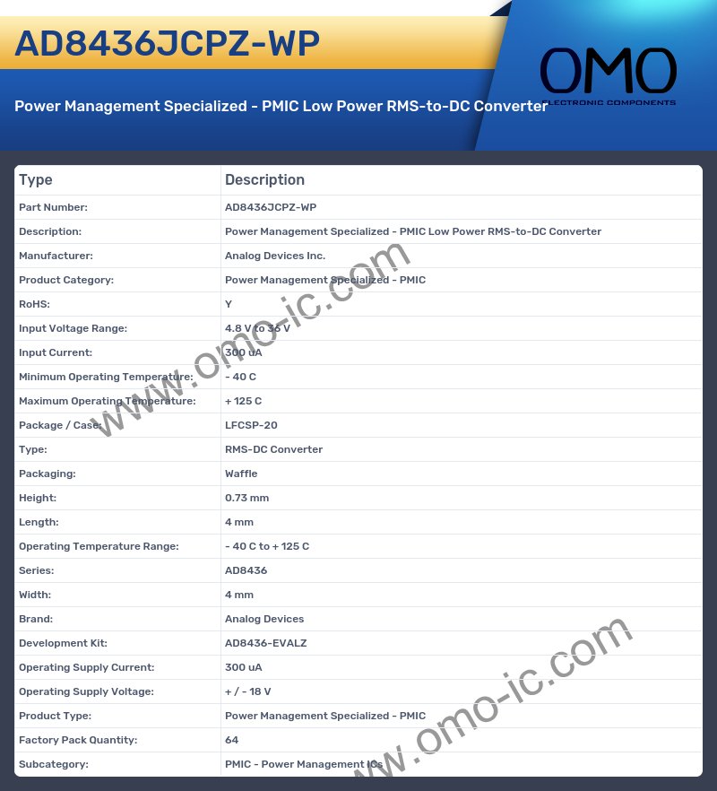 AD8436JCPZ-WP