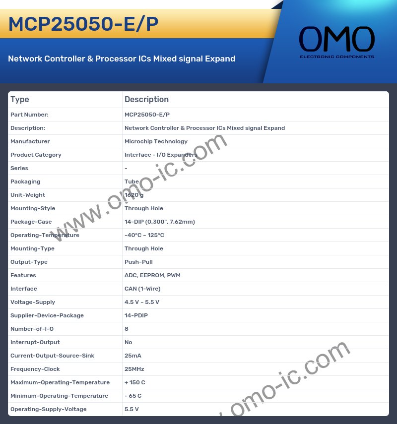 MCP25050-E/P