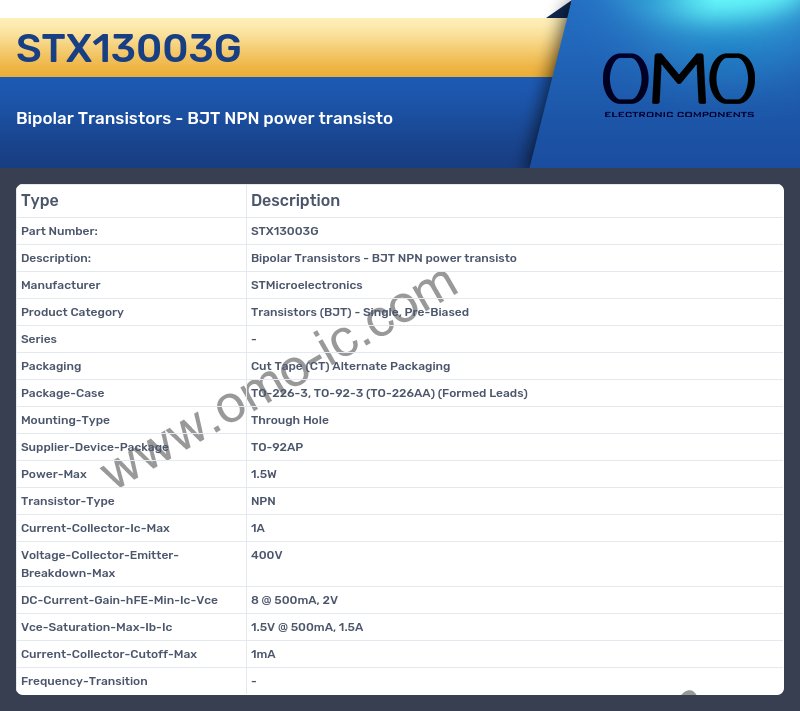 STX13003G
