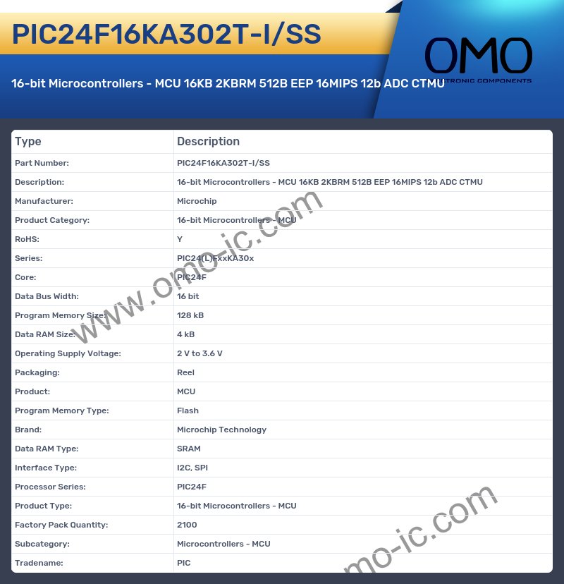 PIC24F16KA302T-I/SS