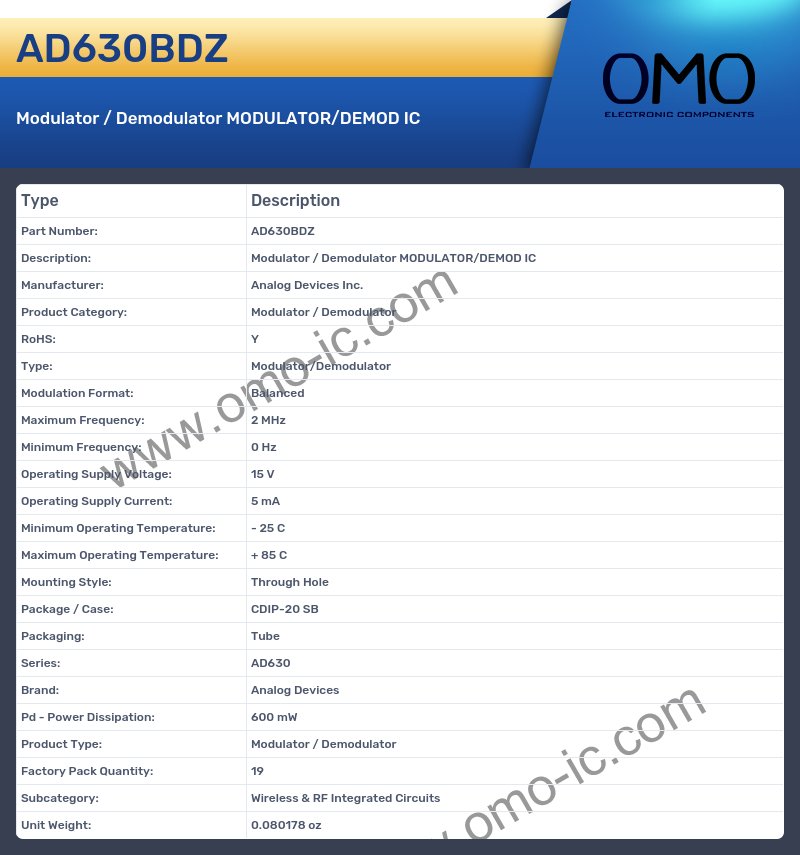 AD630BDZ
