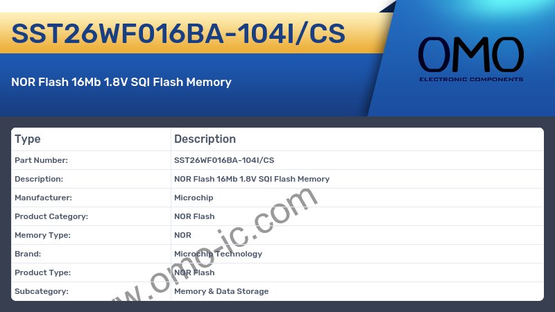 SST26WF016BA-104I/CS