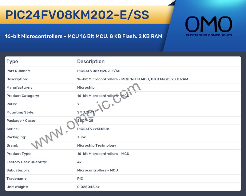 PIC24FV08KM202-E/SS
