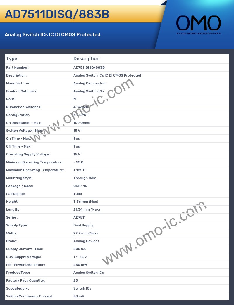 AD7511DISQ/883B