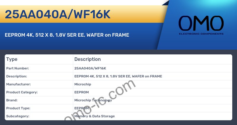 25AA040A/WF16K