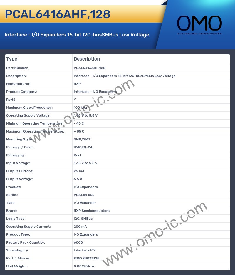 PCAL6416AHF,128