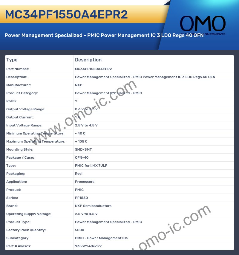 MC34PF1550A4EPR2