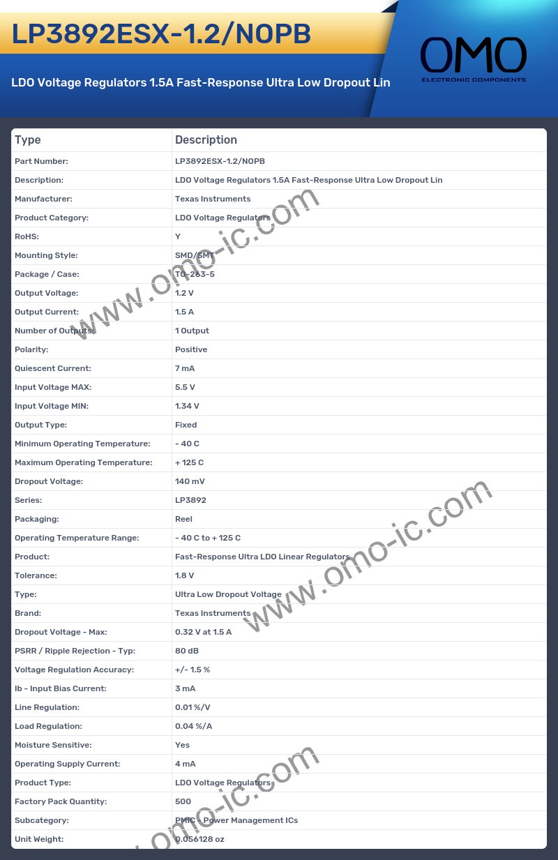 LP3892ESX-1.2/NOPB