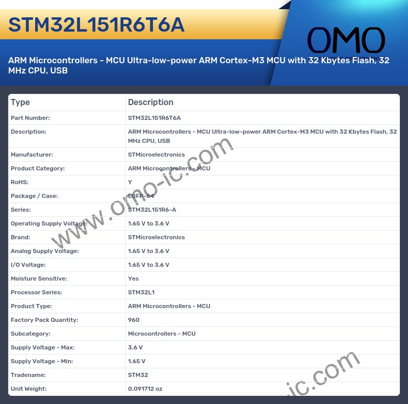 STM32L151R6T6A