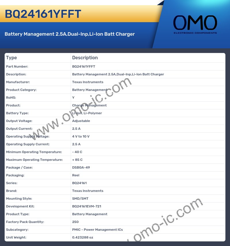 BQ24161YFFT