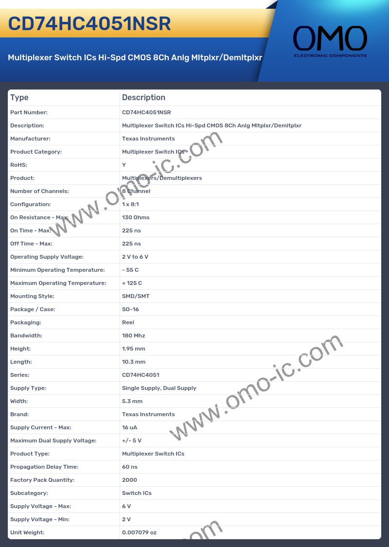 CD74HC4051NSR