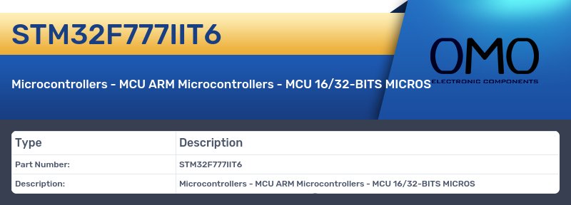 STM32F777IIT6