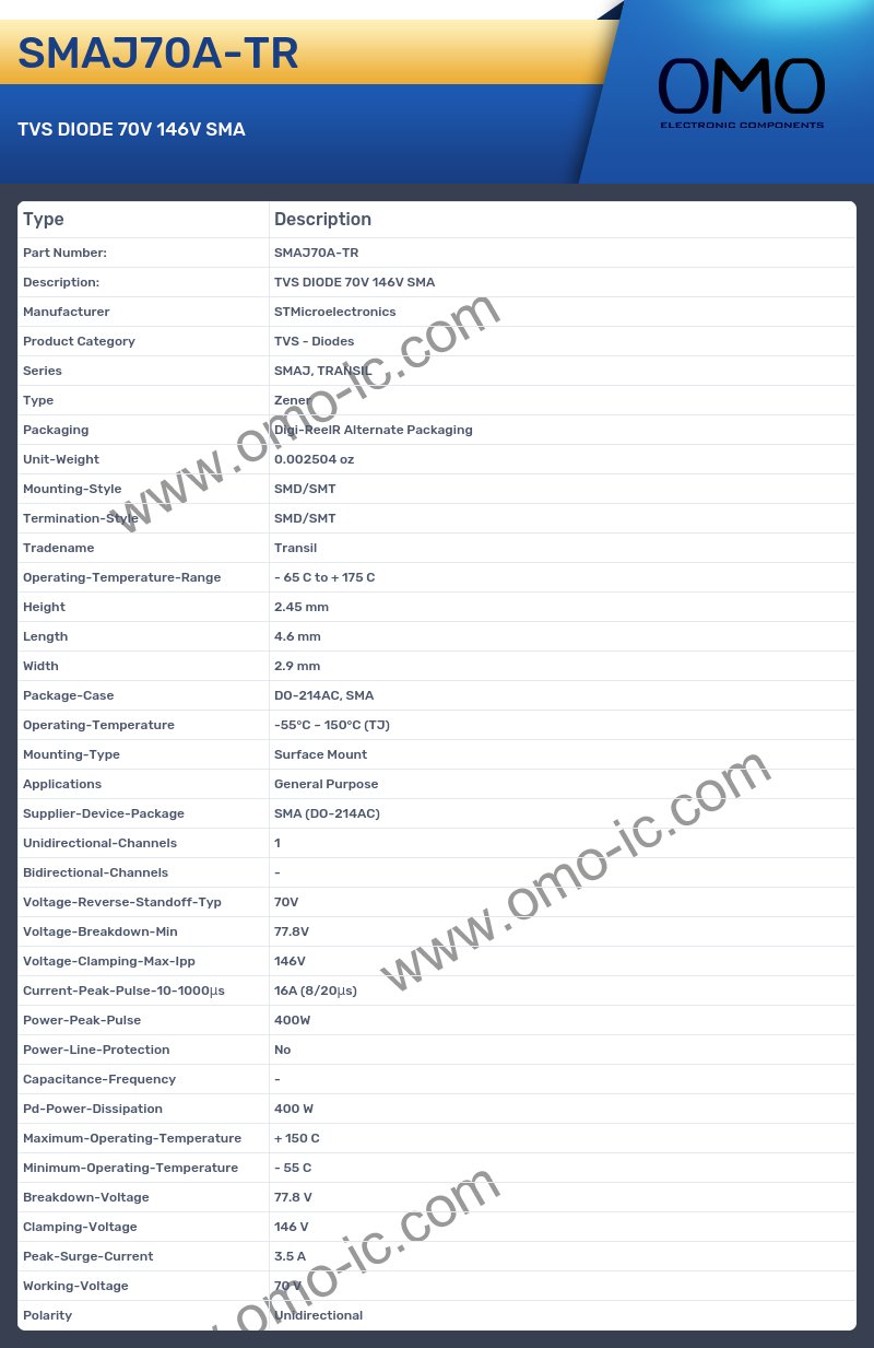 SMAJ70A-TR