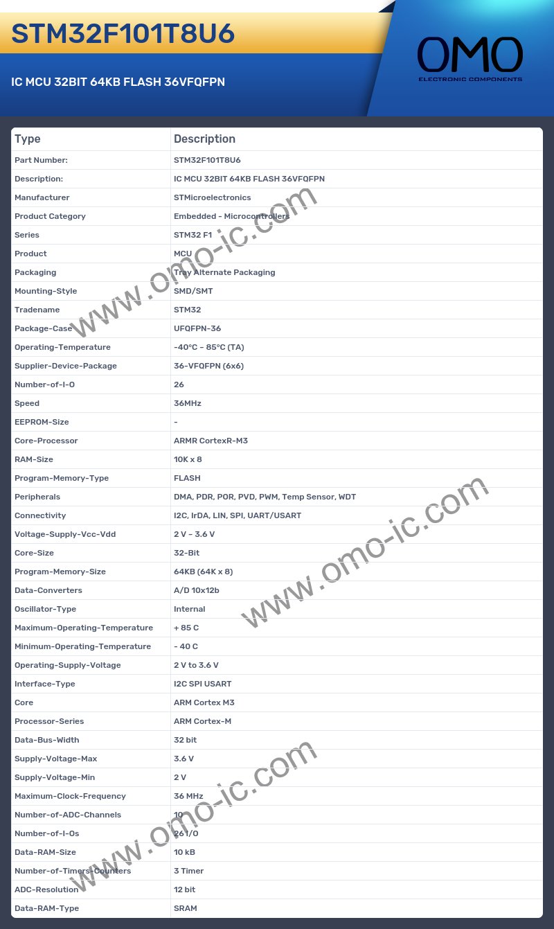STM32F101T8U6