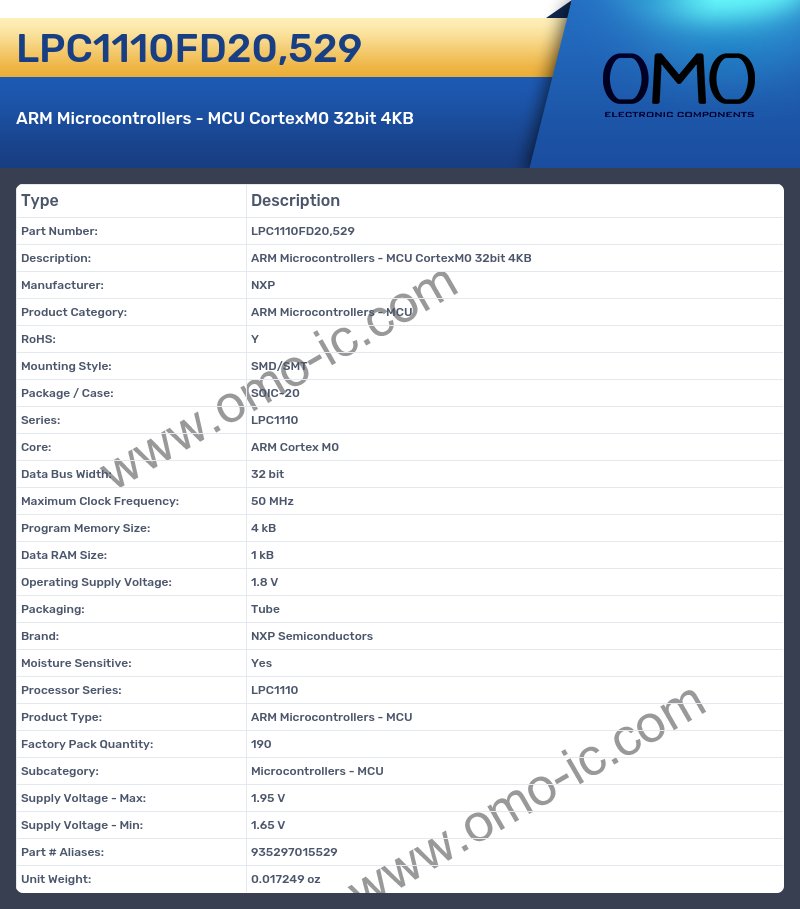LPC1110FD20,529