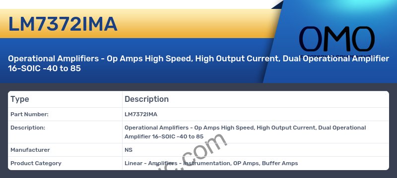 LM7372IMA
