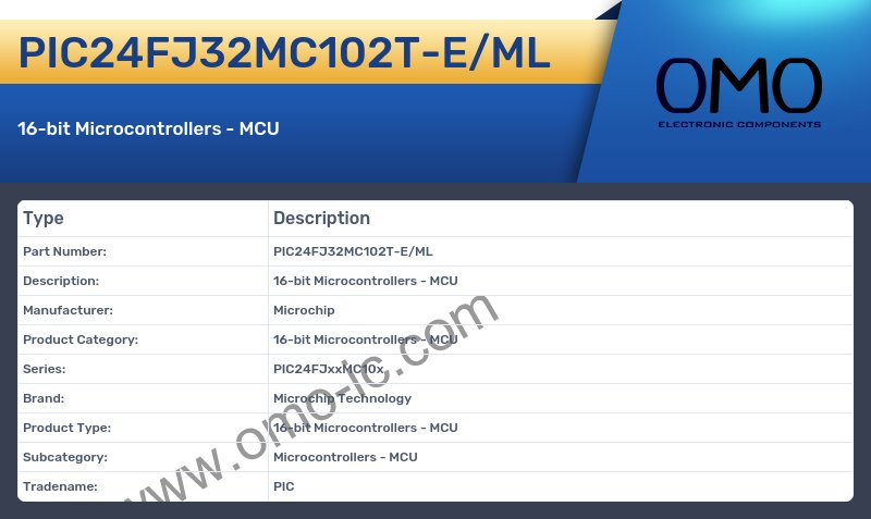 PIC24FJ32MC102T-E/ML
