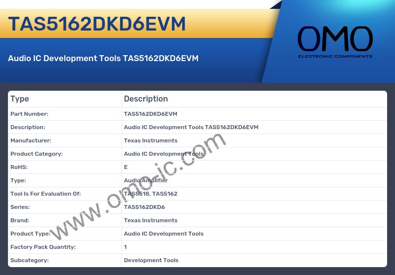 TAS5162DKD6EVM