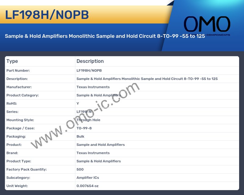 LF198H/NOPB