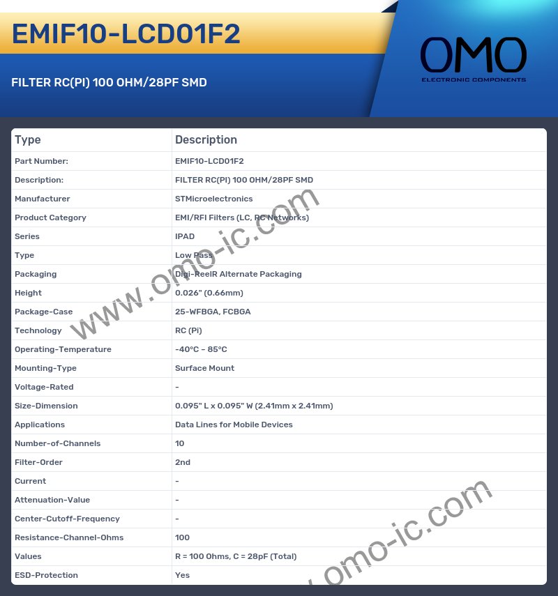 EMIF10-LCD01F2